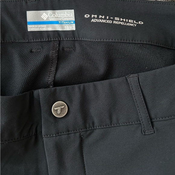 Columbia Titanium Women’s Black Athletic Workout Pants - Size 10/42 Like New - Picture 6 of 7